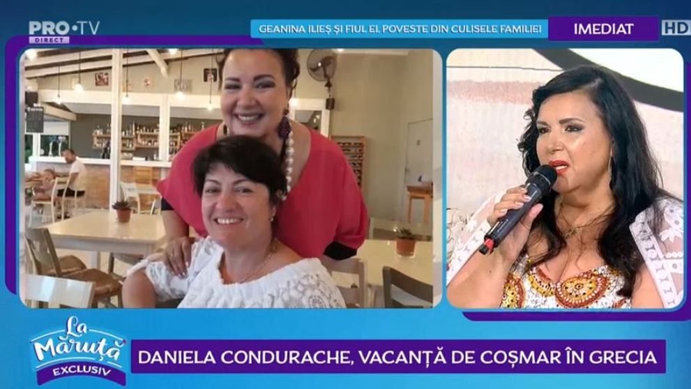 Daniela Condurache, povestiri din vacanță. Prin ce peripeții a trecut cântăreața 