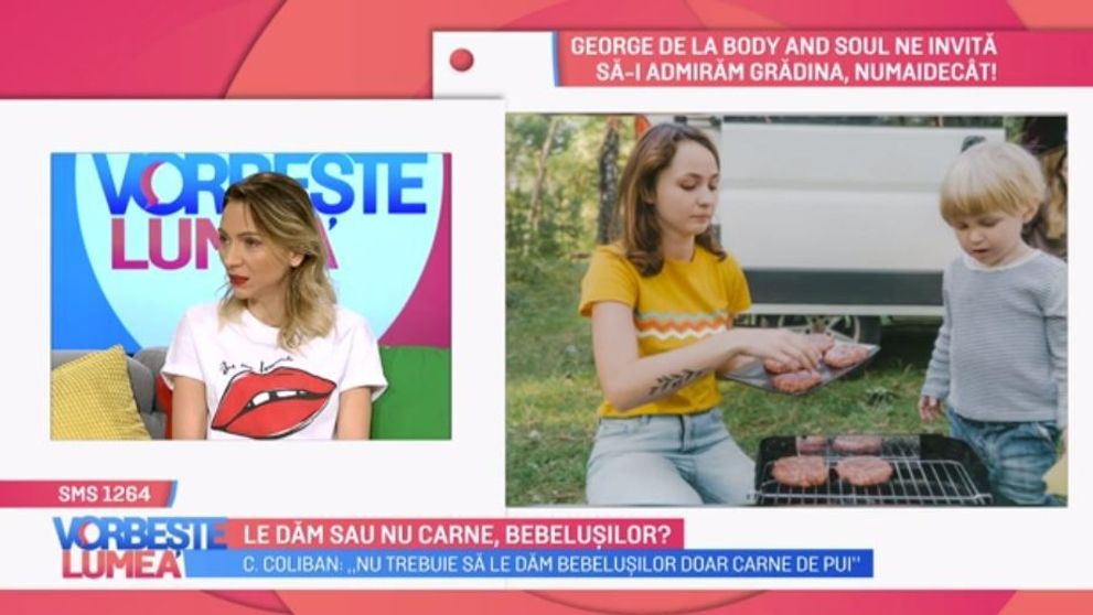 Când și cum introducem carnea în alimentația bebelușilor. Crina Coliban ne spune totul despre acest subiect