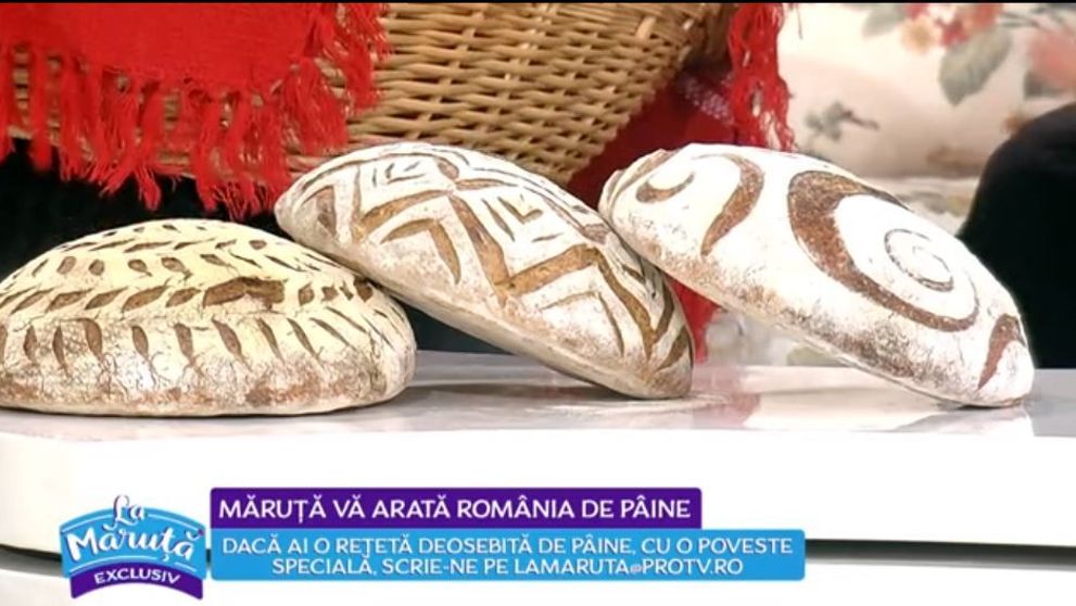 VIDEO Pâini speciale, cu motive tradiționale