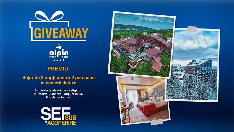 GIVEAWAY SĂPTĂMÂNAL | Răspunde la întrebarea de concurs și bucură-te de o vacanță în Poiana Brașov!