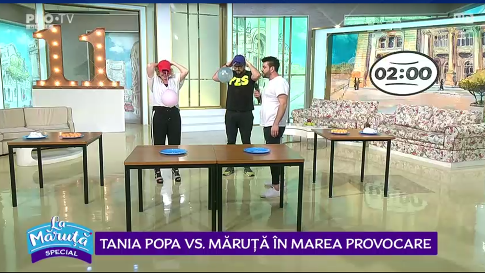 VIDEO Tania Popa vs. Măruță în marea provocare