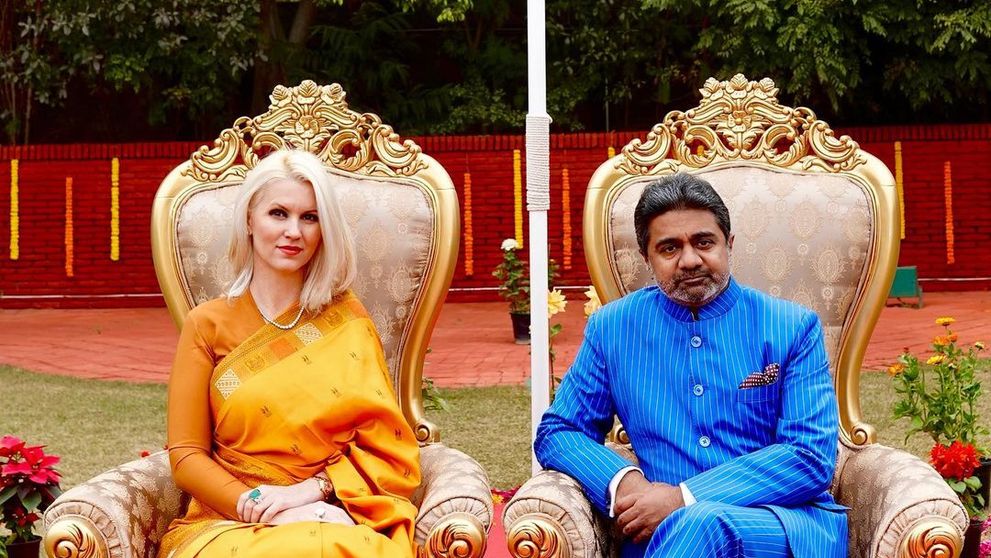 Moment special în familia Ancăi Verma: părinții săi au venit în India să-și cunoască nepotul