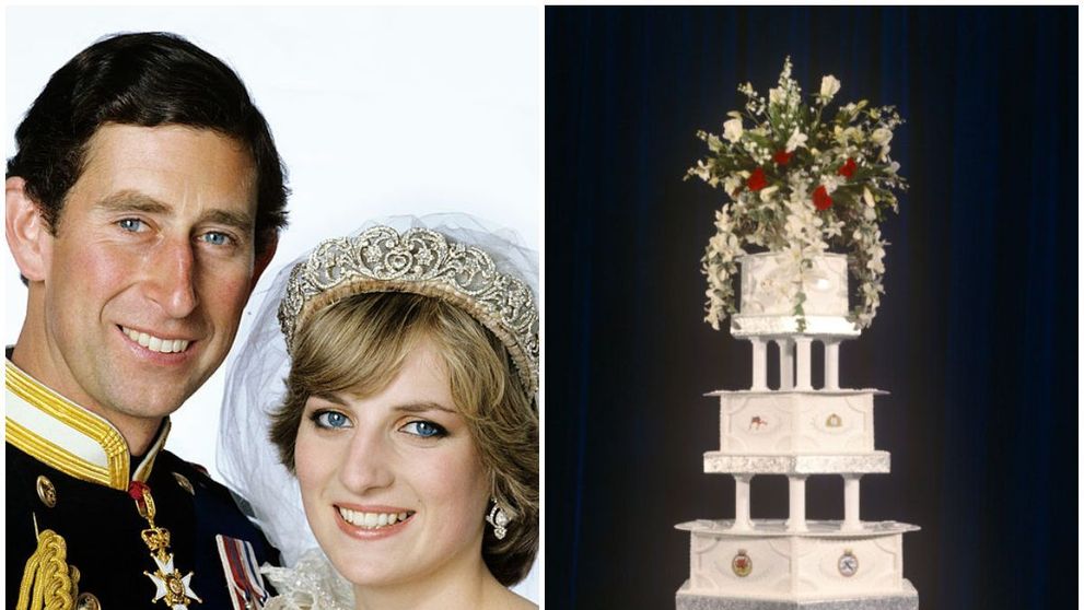 O felie din tortul de la nunta Prințesei Diana cu Charles s-a vândut la licitație cu 2.500 de dolari