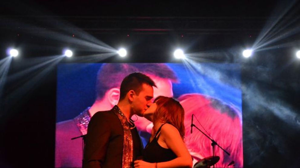 Criss a avut parte de o surpriza de proportii la concertul LaLa Band din Constanta!