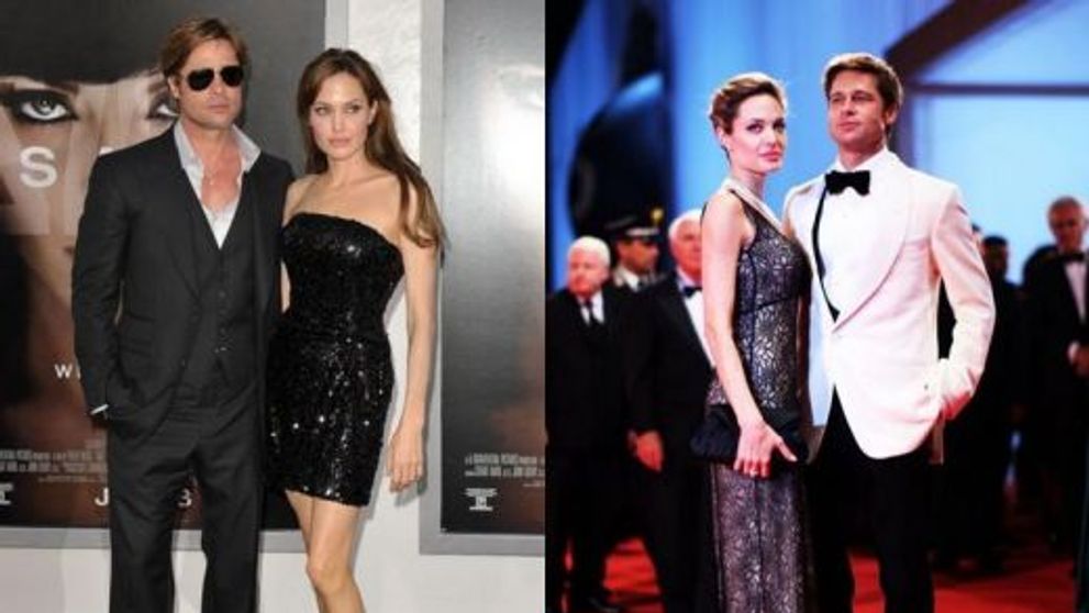 Rafinament, stil, eleganta! Cele mai HOT aparitii Angelina Jolie - Brad Pitt  pe covorul rosu! GALERIE FOTO!