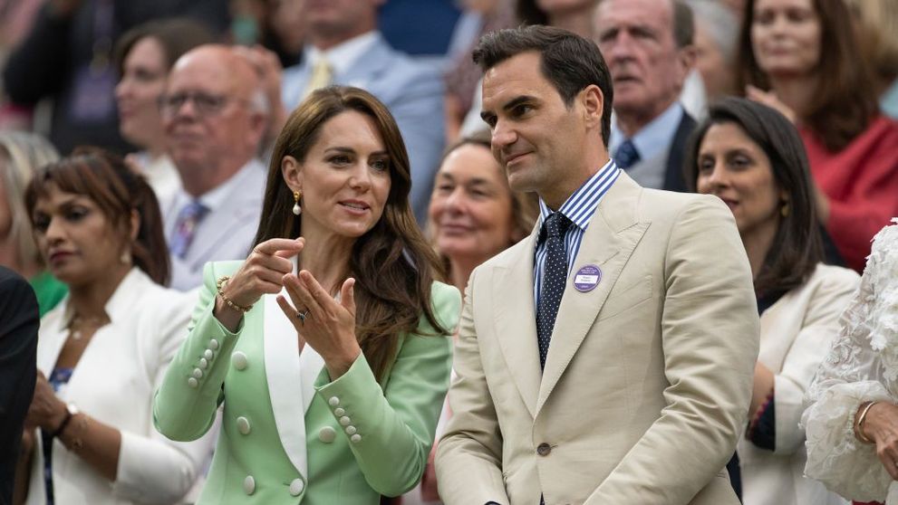 Gafă la Wimbledon! Roger Federer a încălcat protocolul regal și a pus-o pe Kate Middleton într-o situație stânjenitoare