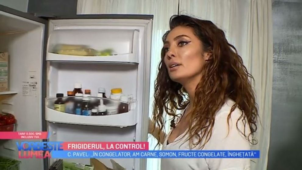 VIDEO Frigiderul la control cu Claudia Pavel