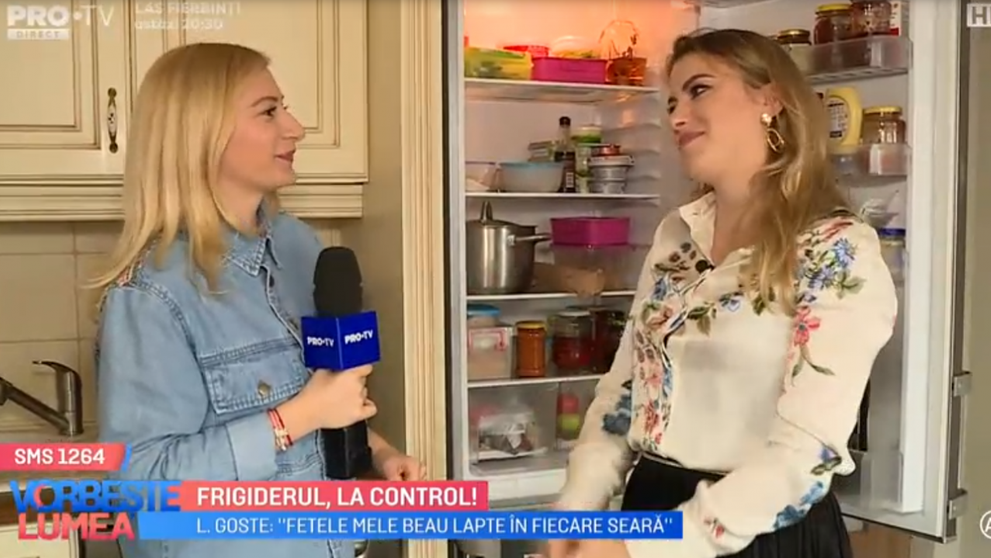VIDEO Frigiderul, la control alături de Lavinia Goste