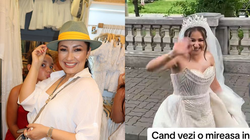Andra, gest impresionant pentru o mireasă în trafic, în drum spre concert. I-a cântat „Ia-ți mireasă ziua bună”: „Dovada că nu te costă nimic să faci un om fericit...”
