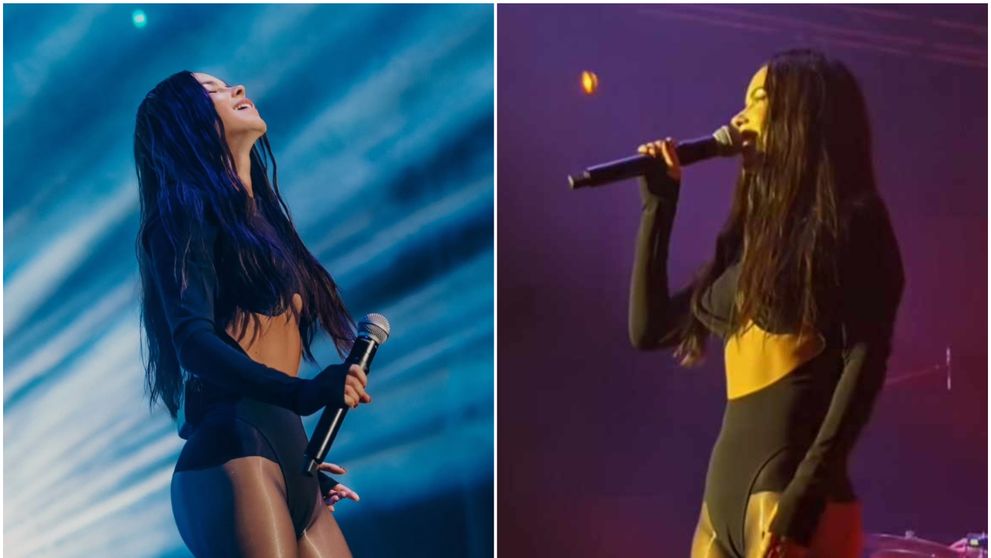 Inna, costum super îndrăzneț în fața fanilor din Polonia. Artista, într-un body minuscul și decupat, care i-a pus silueta în valoare