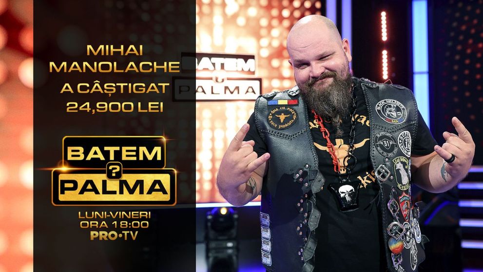 Reacția lui Mihai Manolache după participarea la „Batem Palma?” Câți bani a câștigat