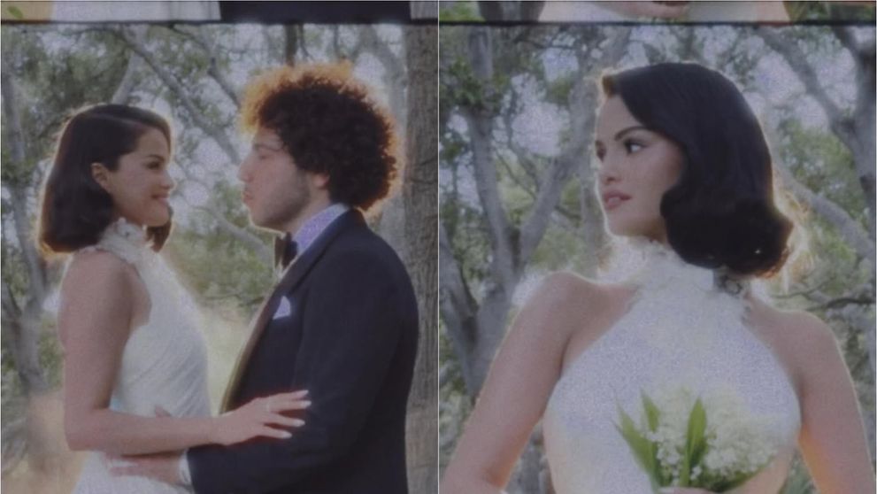 Selena Gomez s-a căsătorit cu Benny Blanco. Cum arată rochia de mireasă Ralph Lauren, creată special pentru ea