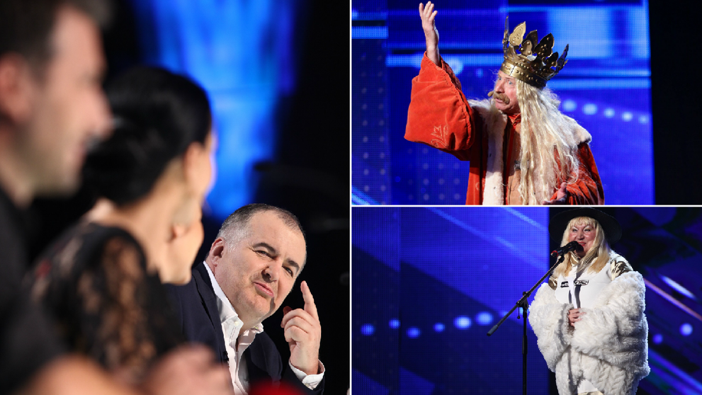 Stefan cel Mare si Colombina fac spectacol vineri pe scena Romanii au talent!