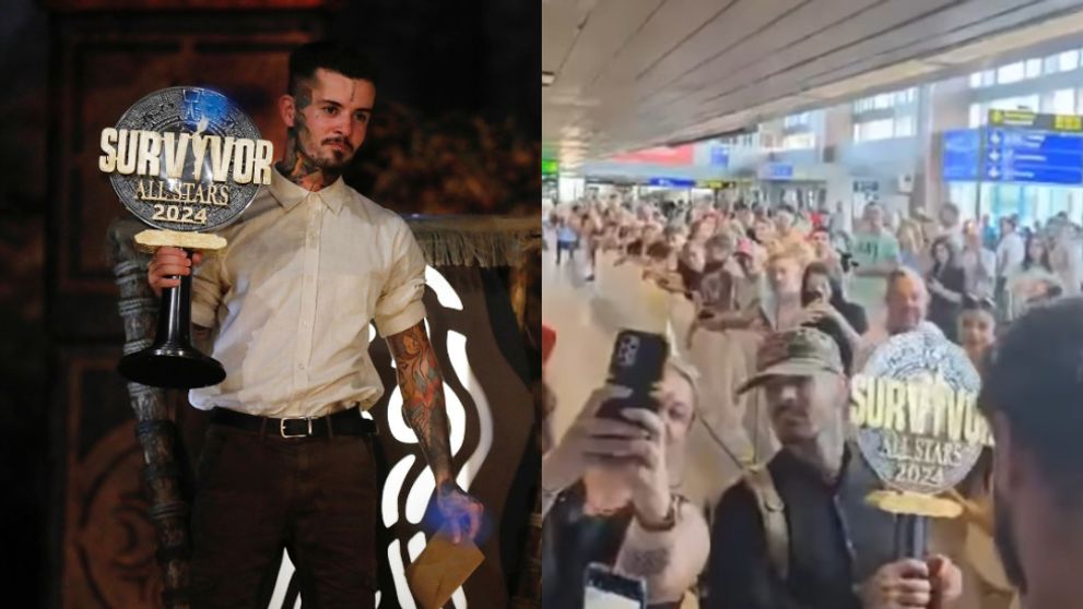 Zanni a revenit în România, după ce a câștigat Survivor All Stars. Dublul campion a fost așteptat la aeroport de zeci de fani