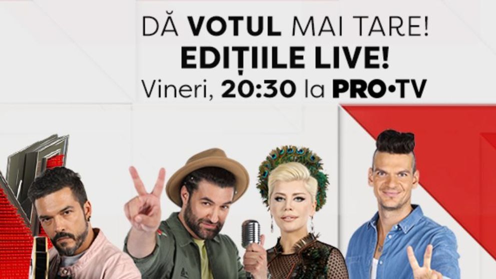 Afla aici cum iti poti sustine favoritii in a doua editie LIVE Vocea Romaniei