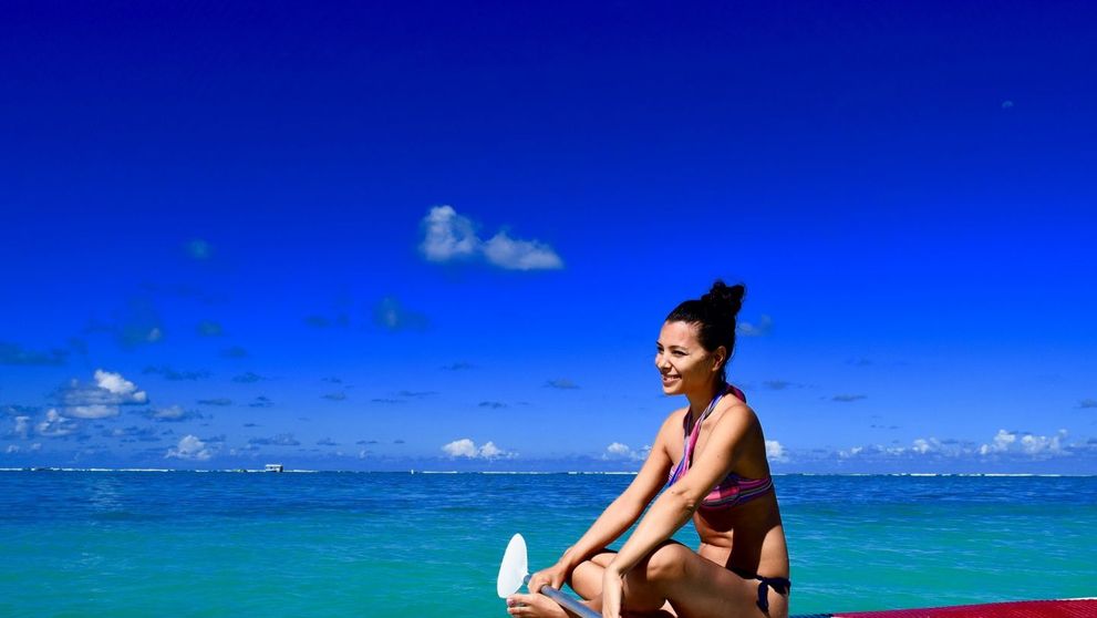 Corina Caragea a petrecut o vacanta de vis in Paradisul lui Mark Twain