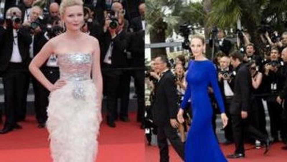 Kirsten Dunst si Uma Thurman reginele serii la Cannes! Vezi galerie foto cu cele mai tari momente!