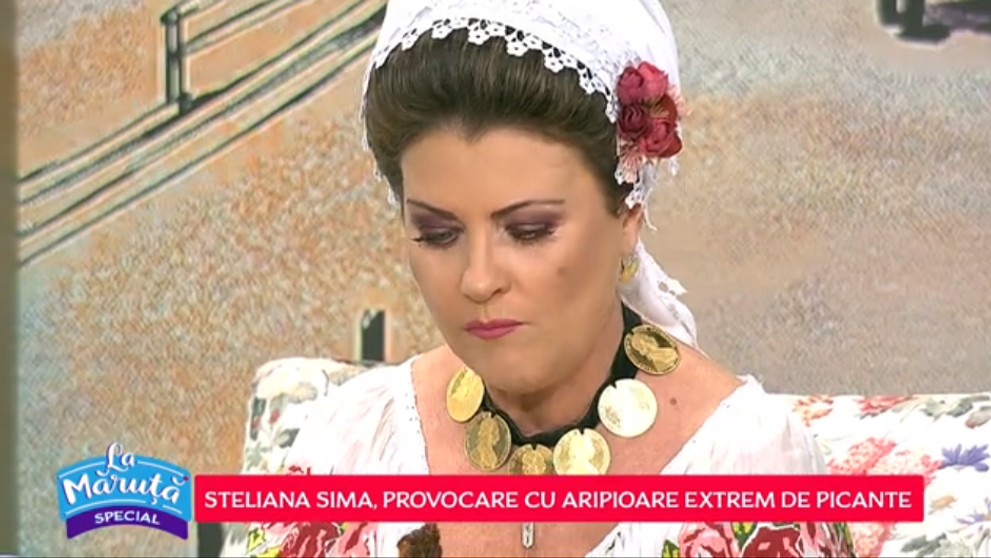 VIDEO Steliana Sima, provocare cu aripioare extrem de picante