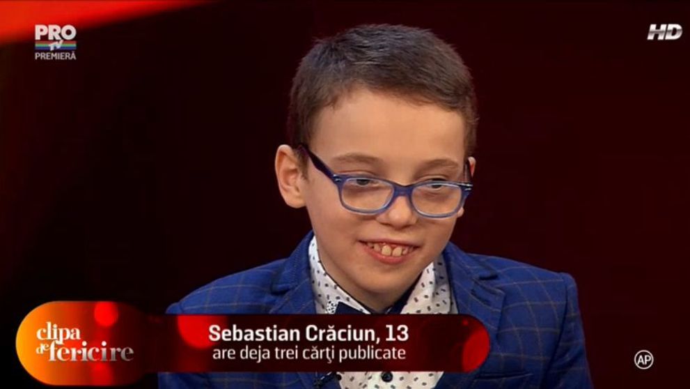 Povestea emotionanta a baietelului poet: 