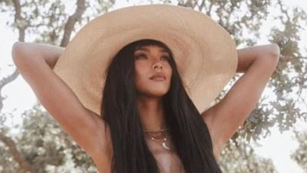 Modelul Victoria's Secret Lais Ribeiro, look boho chic pe Instagram. ”Zeița lumii”