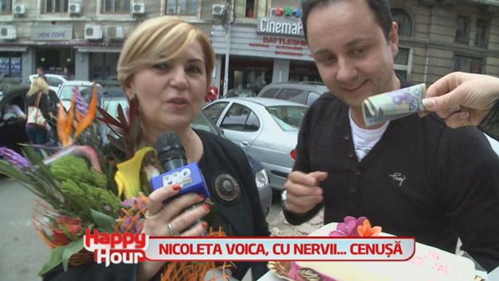 Nicoleta Voica a rasturnat urna cu cenusa a unei fete care trecea pe strada!