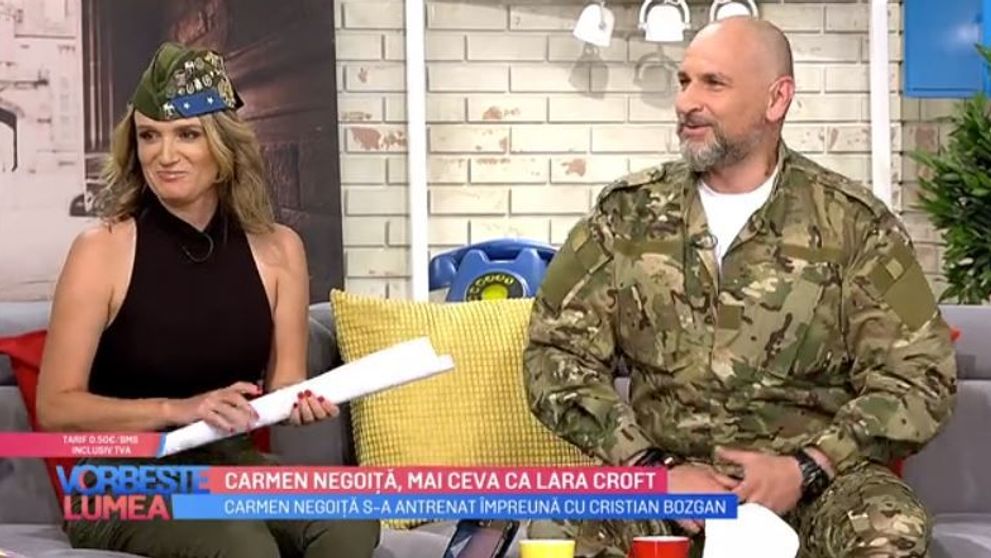 VIDEO Carmen Negoiță și Cristi Bozgan, despre tehnicile de supraviețuire