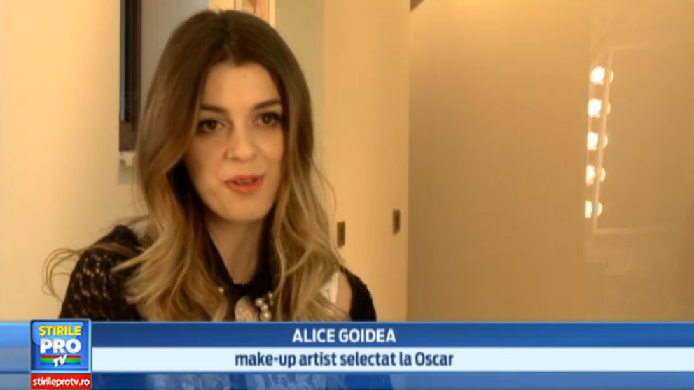 O romanca a fost aleasa sa faca parte din elita make-up artistilor. Cum a ajuns sa machieze celebritati la Premiile Oscar