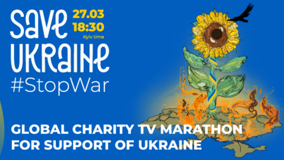 Save Ukraine #StopWar, concert internațional caritabil în sprijinul Ucrainei