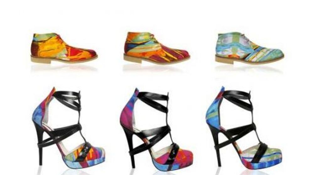 Pantofi multicolori unisex! Ai purta asa ceva?