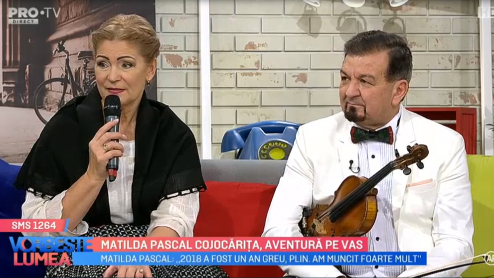 VIDEO Matilda Pascal Cojocărița, aventură pe vas