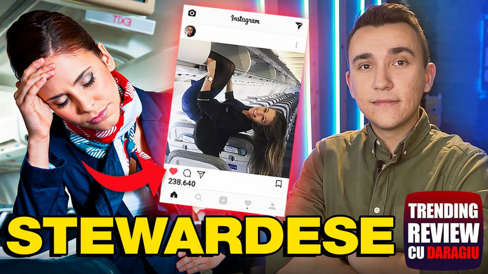 Trending Review - episodul 101: Stewardesele ascund asta de noi