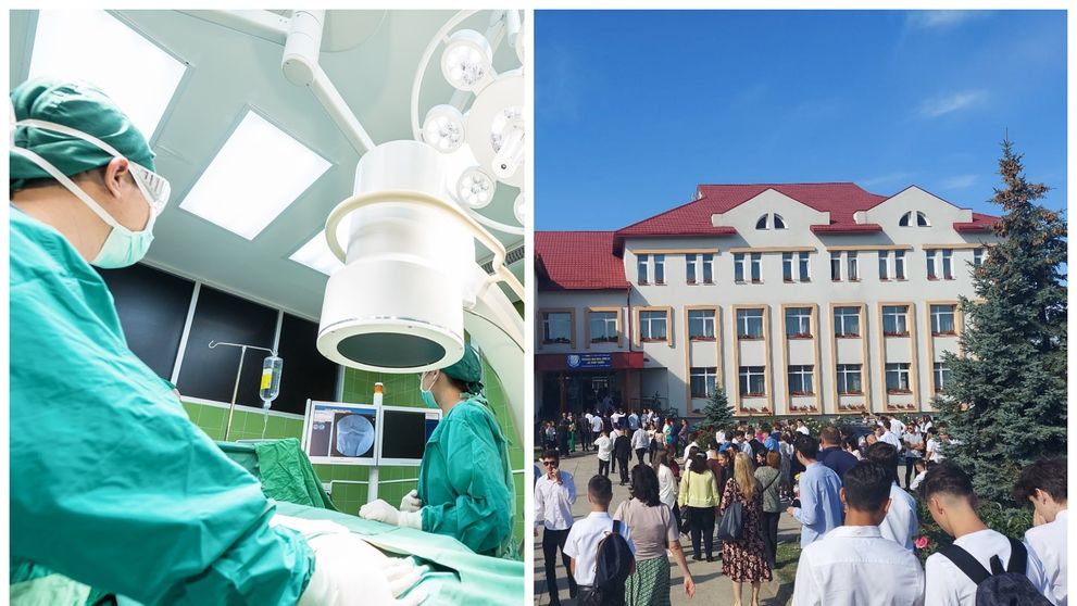 Care este starea elevului din Bacău care s-a aruncat de la etajul 3 al colegiului în care învăța
