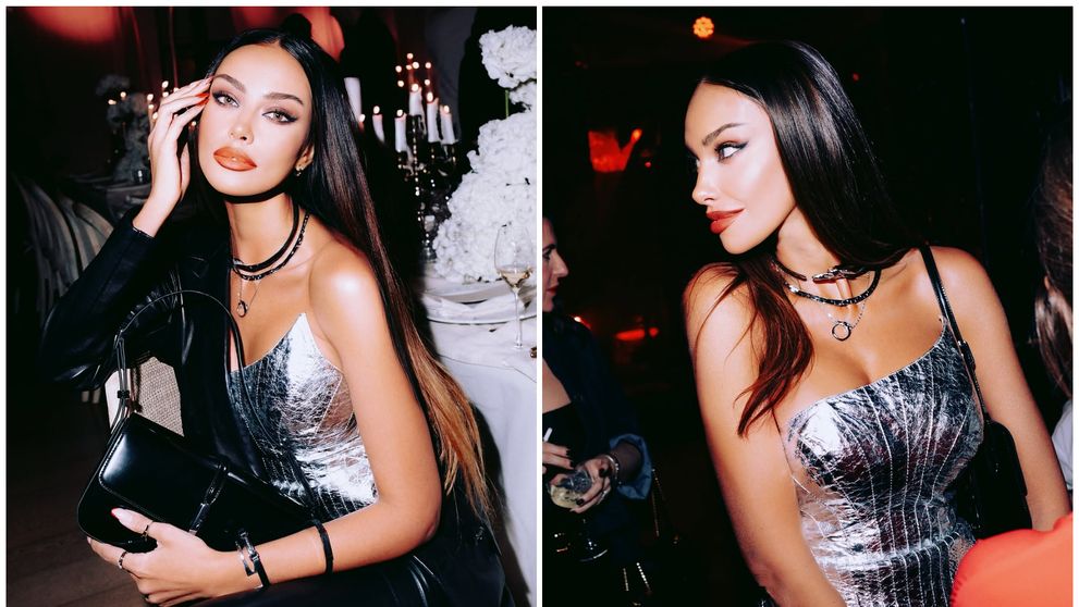 Mădălina Ghenea, mostră de senzualitate la un eveniment din Italia: a purtat un corset metalizat și pantaloni mulați, de piele: „O femeie frumoasă atât la exterior, cât și în interior!”