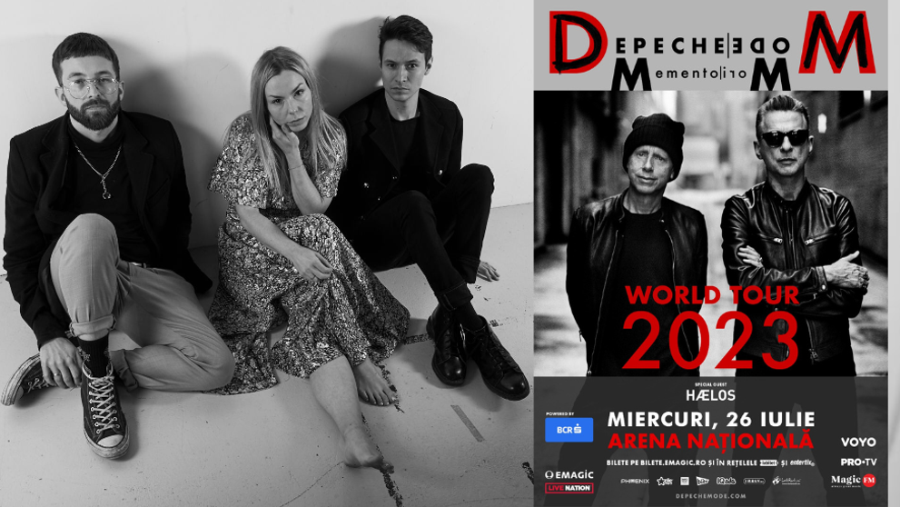 Trupa HÆLOS deschide concertul Depeche Mode din 26 iulie, de pe Arena Națională