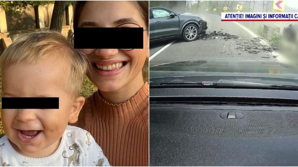 O femeie însărcinată a murit într-un accident tragic, pe Valea Oltului. Momentul tragediei a fost filmat. VIDEO