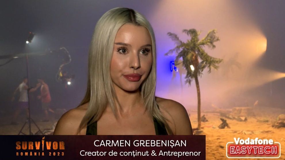 Carmen Grebenișan participă la SURVIVOR România 2023, în echipa FAIMOȘILOR