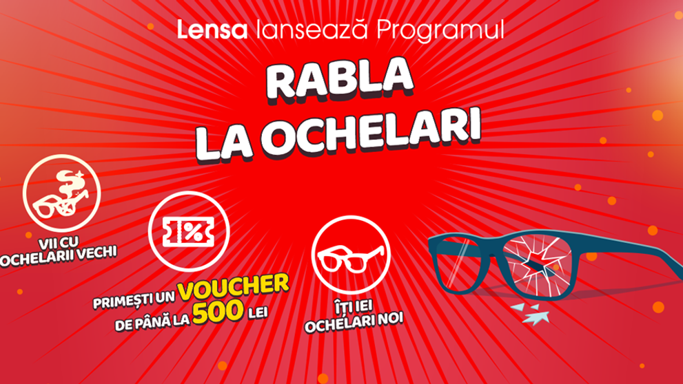 (P) Un mare lanț de optică a dat startul programului “Rabla la ochelari”