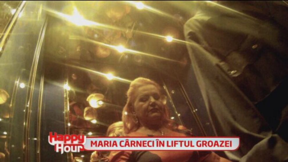 Maria Carneci in liftul GROAZEI! A injurat si s-a enervat la culme din cauza lui Maruta