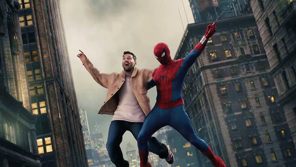 Messi și Spider-Man, întâlnire spectaculoasă într-o reclamă virală! Starul Argentinei „face echipă” cu Tom Holland
