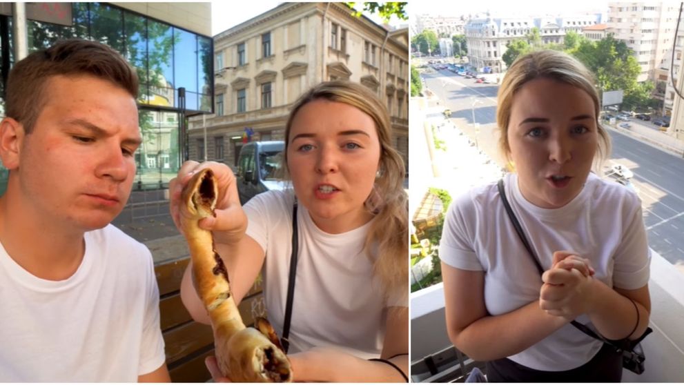 Reacția unor tineri americani când au vizitat Bucureștiul: 