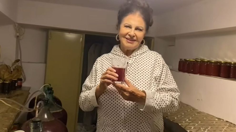 Reacția fanilor după ce Irina Loghin s-a filmat în beci lângă damigenele cu vin. Cântăreața  a dezvăluit rețeta ei de must