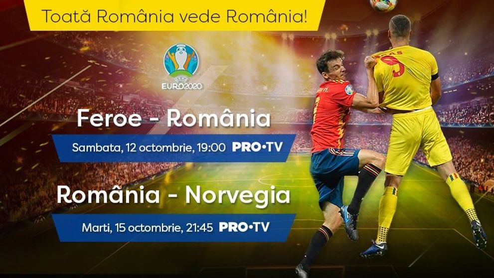 Două echipe. O singură națională. O singură televiziune! Contra și Rădoi sună adunarea pentru EURO, în direct la PRO TV