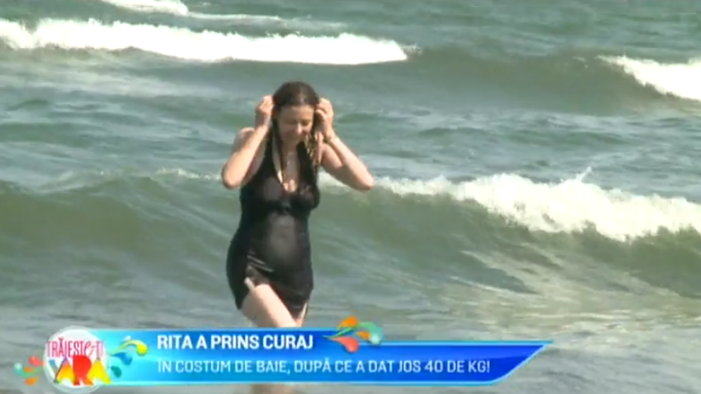 Rita Muresan, in costum de baie dupa ce a slabit 40 de kilograme