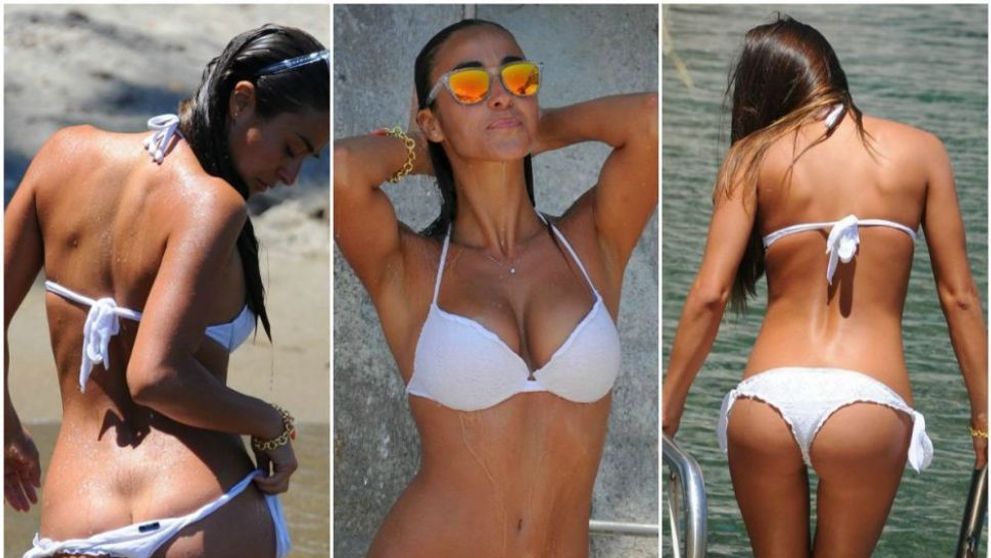 Ea este vedeta cu cel mai bombat posterior. Cum arata cea mai sexy italianca intr-o pereche de bikini brazilieni