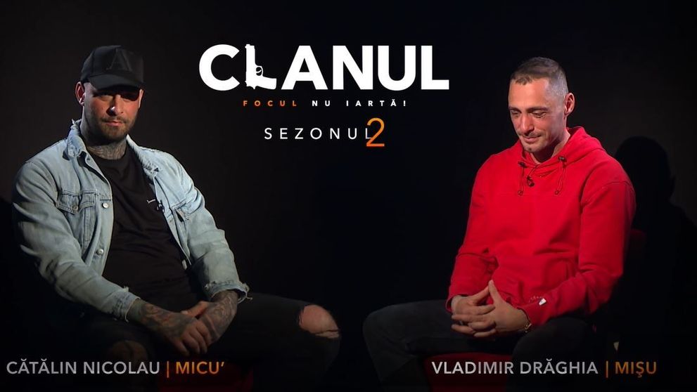 Vladimir Drăghia și Cătălin Nicolau, față în față într-un interviu amuzant despre Clanul și viața personală