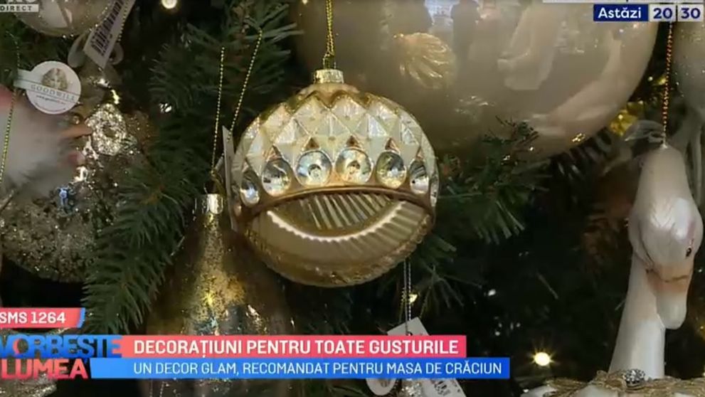 VIDEO Decorațiuni de Craciun pentru toate gusturile