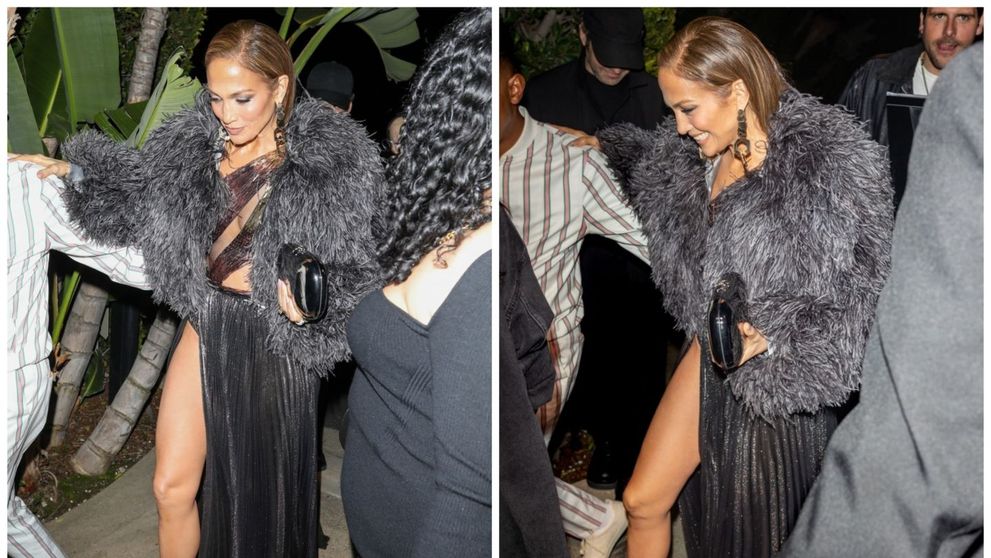 Are 53 de ani, dar se îmbracă mai sexy ca niciodată! Jennifer Lopez, în cea mai îndrăzneață rochie de anul ăsta