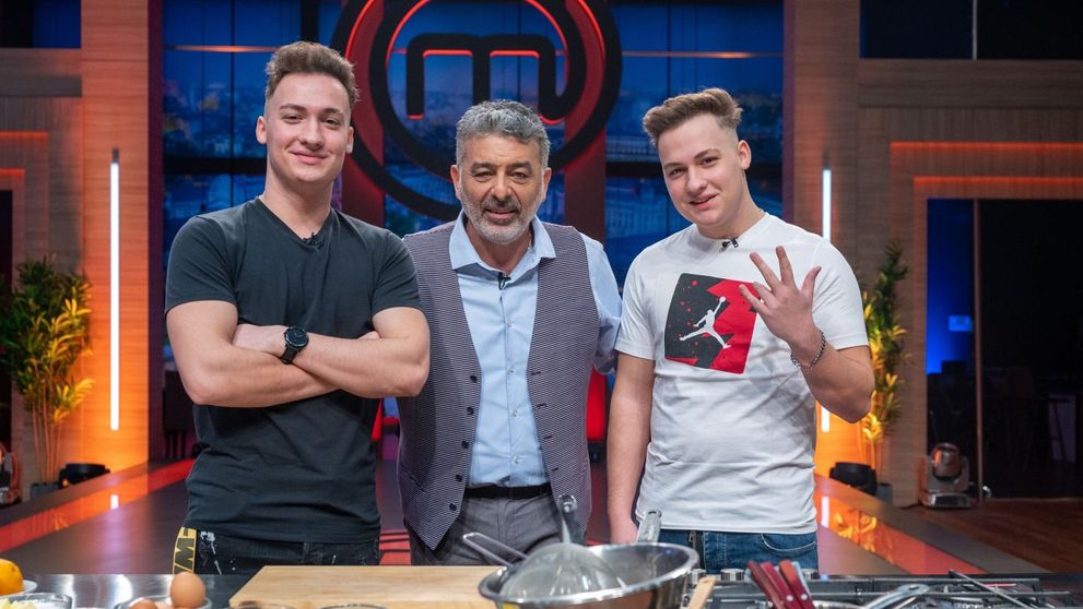 Chef Joseph Hadad, invitați speciali: Cristi și Vlad Munteanu ajung în bucătăria MasterChef