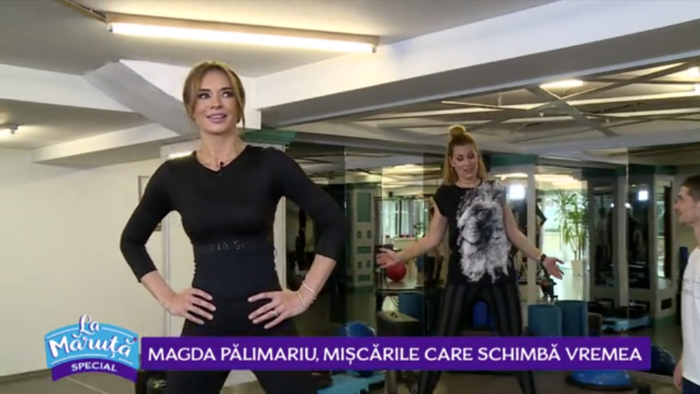 VIDEO Magda Pălimariu, mișcările care schimbă vremea