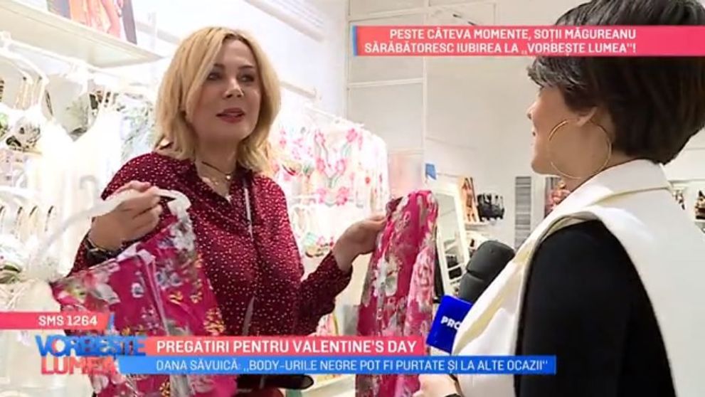 VIDEO Dana Săvuică te învață cum să-ți alegi lenjeria intimă perfectă pentru Valentine's Day